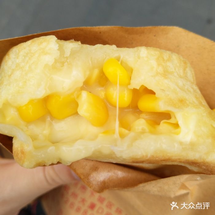 玉米芝士车轮饼