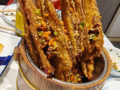 木桶鱼串-大眼锅贴水饺(河东店)