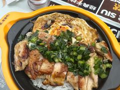 脆皮葱油鸡扒饭-文通冰室(东方宝泰店)