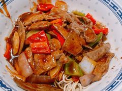 酱爆猪肝面-鲁达面馆本帮风味(共康东路店)