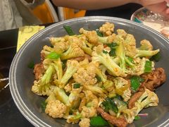 干锅有机菜花-巴依老爷新疆美食(清华东门店)