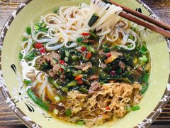 黄瓜皮炒牛肉汤面-刘氏三和面馆