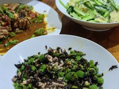 才吃到雪菜毛豆就醉手发抖-三千西子