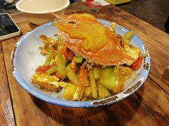 咸蛋黄炒蟹-夹夹大·蟹蟹大排档(财富又一城店)
