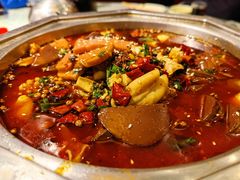 毛血旺-华盛园卷子王农家菜水库鱼