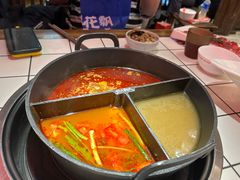 -热火朝天鲜切牛肉火锅(南强街巷店)