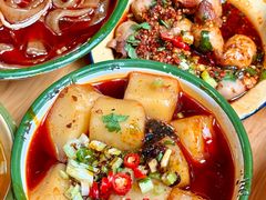-拈签一笑黄牛肉辣卤串串