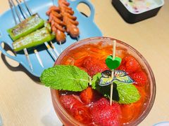 -街角等你.大连海鲜烧烤.经典铁板海鲜串(西安路店)