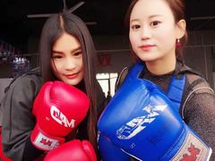 美女学员-曼谷传奇泰拳俱乐部(韩城香山里步行街店)
