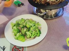 草菇西兰花-烤肉宛饭庄(北新桥店)