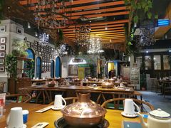 大堂-清真·老门框爆肚涮肉·中华老字号(丰管路店)