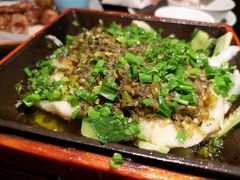 烫口石锅雪花鱼-老头儿油爆虾·知味杭州(爱琴海购物中心)