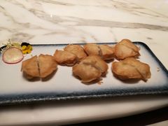 顺德蔬菜煎鱼饼-顺德美的万豪酒店-万豪中餐厅