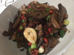 猪肝回锅肉-农耕记·湖南土菜(halo广场店)