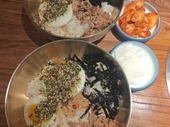 -明洞阿姨·韩式酱蟹烤肉·创意料理(三元桥店)