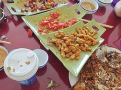 -北京龙庆四季香农家饭庄·灶台鱼·碳烤虹鳟鱼(龙庆峡店)