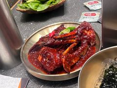 -草家酱蟹炭火烤肉店(珲春南路二店)