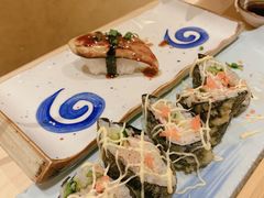 火炙烤虾色拉卷-柏鮨寿司.刺身.定食(米山町地中海店)