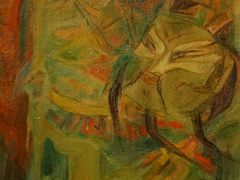 宋贤珍·油画《人家》（局部）-上海油画雕塑院