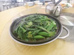 啫啫虾酱芥兰片-肥姐美食(同福中路店)