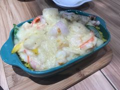 咖喱海鲜焗饭-胜记凯心茶餐厅(汇金财富广场店)