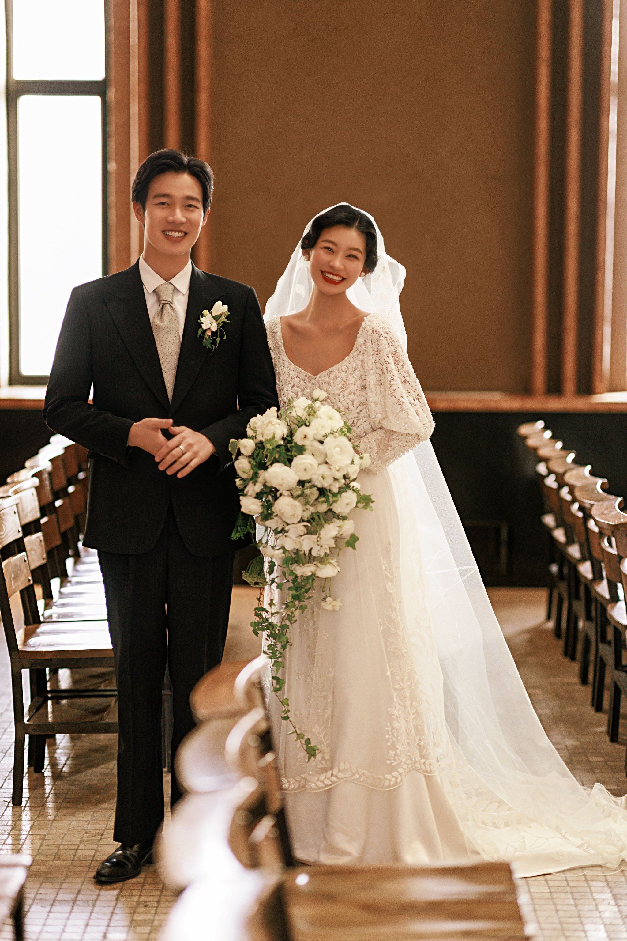 拍到了超满意的高级感婚纱照7815北京油画院