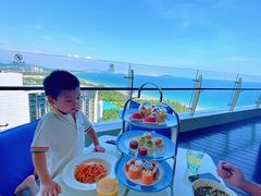 -海棠湾仁恒皇冠度假酒店-270°海景餐厅
