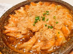 石板蒜蓉虾-小菜园新徽菜(无锡人民路红豆店)