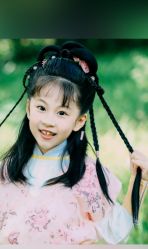 -后宫·古装汉服京剧儿童亲子全家福摄影