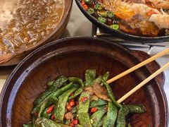 砂锅扁豆-翠清酒家(万丰路店)
