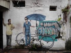 -槟城街头艺术街区