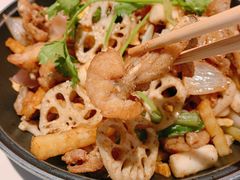 干锅牛蛙-渝蛙馆(新百店)