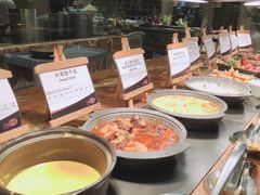 自助取餐区-万达瑞华酒店美食汇自助餐厅(楚河汉街店)