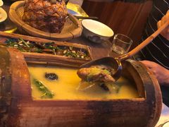 竹筒土鸡-火咂咂竹筒宴(告庄店)