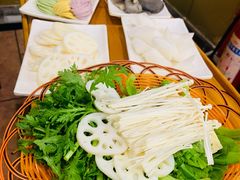 蔬菜拼盘-潮汕美牛肉丸火锅店(天宁寺店)