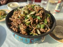 烤杜泊羊后腿-烤肉季饭庄