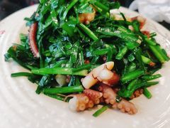 笔管鱼炒韭菜-胶东海鲜大排档(北太平庄店)