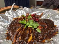 风味蝶鱼头-将相和·海鲜蒸饺大连菜