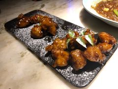 雪花糖醋里脊-绿茶餐厅(乐峰广场店)