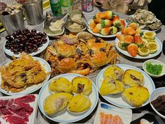-争先鲜·蒸汽海鲜自助·鲜切牛肉