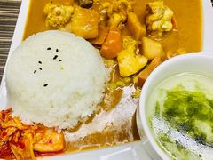 鸡肉咖喱饭-木及咖啡