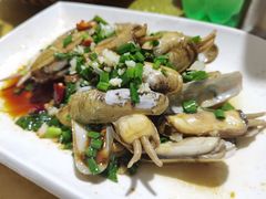 葱油蛏子-胖大嫂渔家排档·全海景餐厅(渔村店)