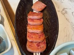 香煎午餐肉-捞神煲汤火锅(湖滨商业街店)
