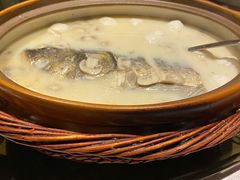 招牌慢炖鲜豆浆大鱼头-上海人家花樣年华(中山公园店)