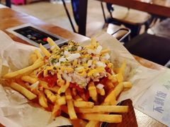 泡菜薯条-包装马车·韩国料理·포장마차