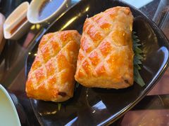 酥皮叉烧包-白天鹅宾馆-玉堂春暖餐厅