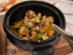 凉瓜豉味海鳗煲-宝丽轩中餐厅BAOLIXUAN