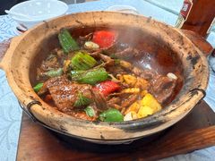 生啫牛肉-天宝食坊·啫啫煲大排档(西华路店)