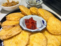 炸馒头片裹鸡蛋-京门活鱼馆·鱼火锅(百子湾（原红庙）店)