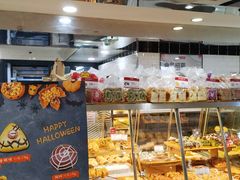 面包甜点陈列柜-山崎面包(第一八佰伴店)